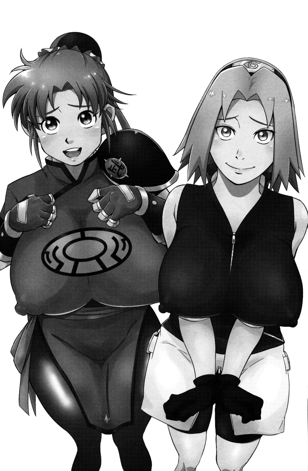 Youhei-dan Shinga (Sahara Wataru)] Pink no Bakajikara Strong Pink Haired Girls (Naruto, Dragon Quest Dai no Daibouken) 画像番号 13