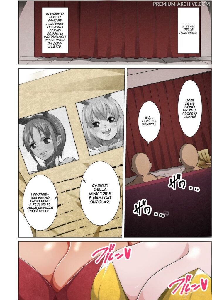 [Q Doujin] Bunny Service | Servizio Conigliette (One Piece) [Italian] image number 2