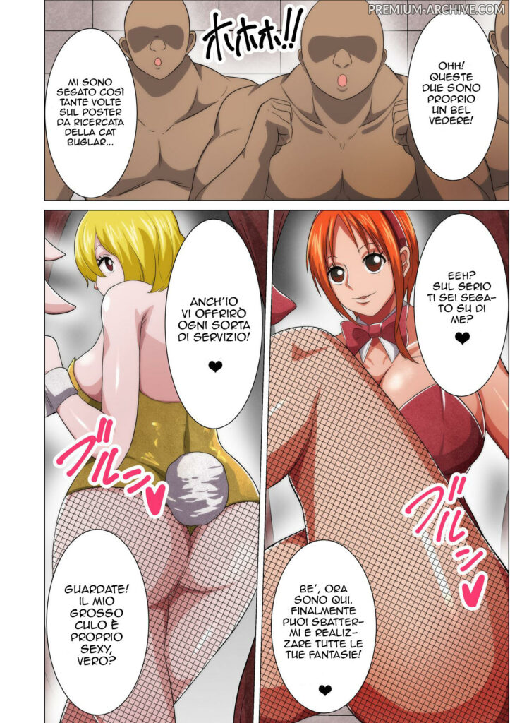 [Q Doujin] Bunny Service | Servizio Conigliette (One Piece) [Italian] image number 4
