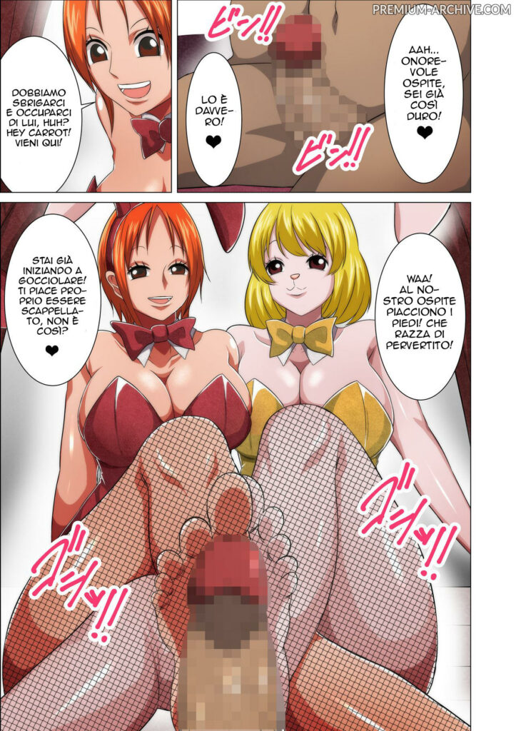 [Q Doujin] Bunny Service | Servizio Conigliette (One Piece) [Italian] image number 5