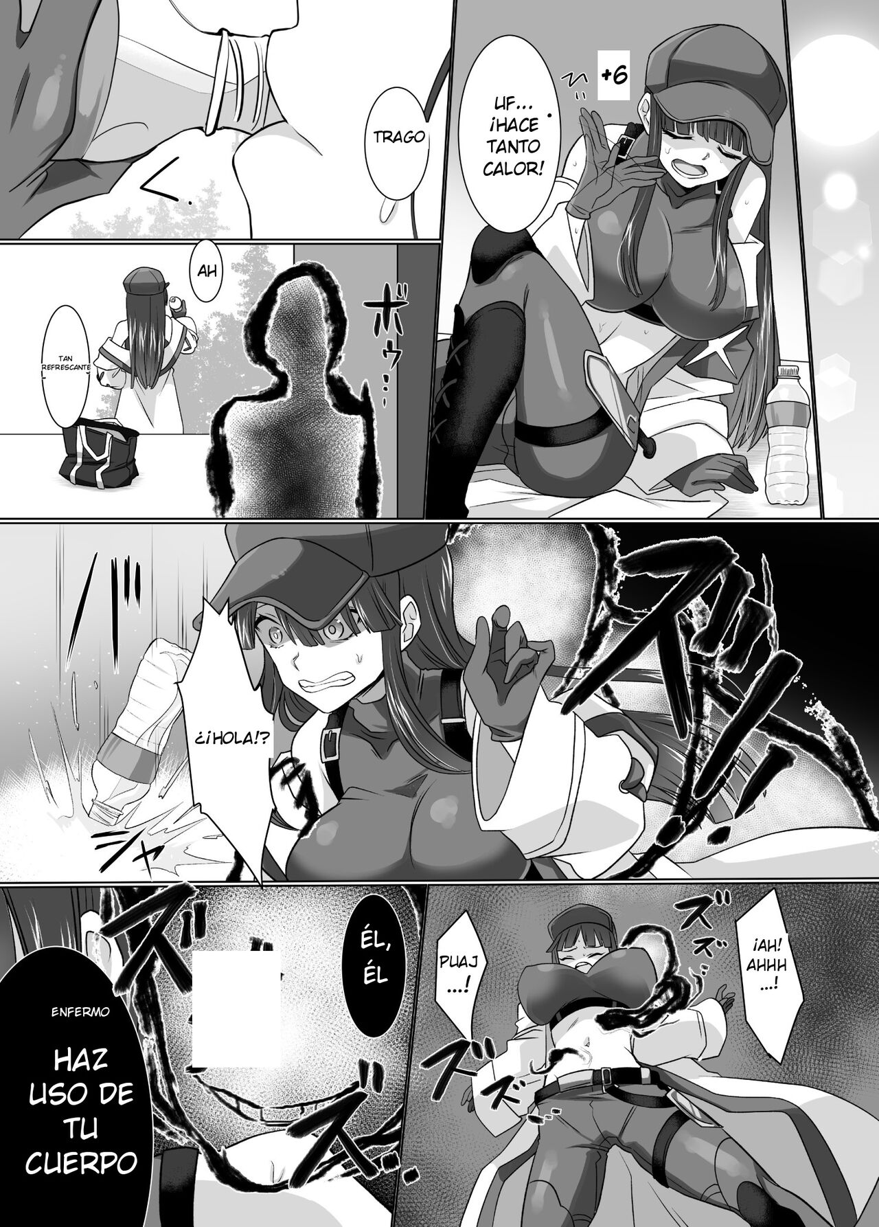 [Hyoui Lover (Takahashi Shijimi)] Comiket de Hyoui! BlueArch Dosukebe Cosplayer o Nottori Take Out | ¡Poseído en el Comiket! Tomando el Cuerpo de una Cosplayer Lasciva y Lujuriosa (Blue Archive) [Spanish] [Digital] image number 3