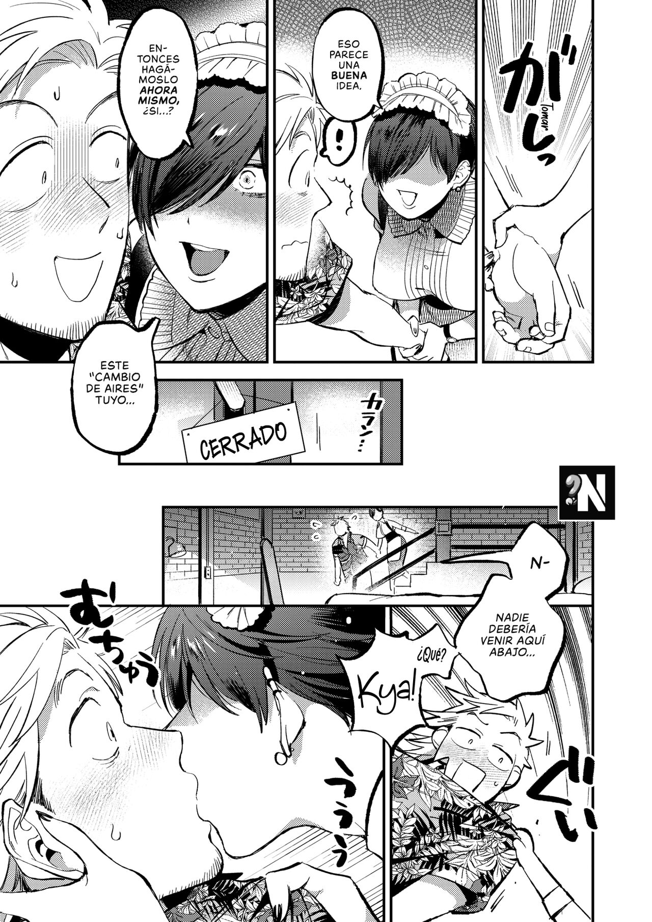 [88] Maid in Laundry | Sirvienta en la Lavandería (COMIC HOTMILK 2023-01) [Spanish] [NekoCreme] [Digital] image number 5