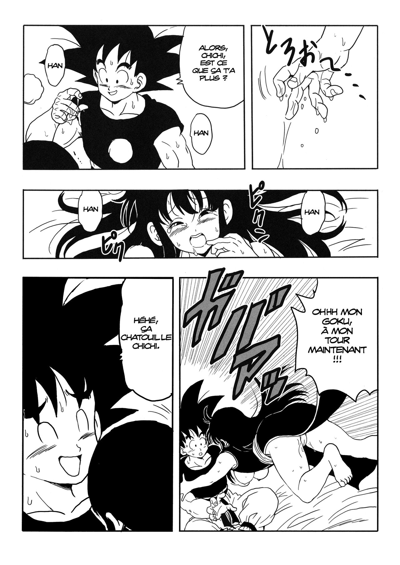 [Monkees (YoungJiJii)] Chichi to Goku | Chichi et Goku (Dragon Ball) [French] 22eme image