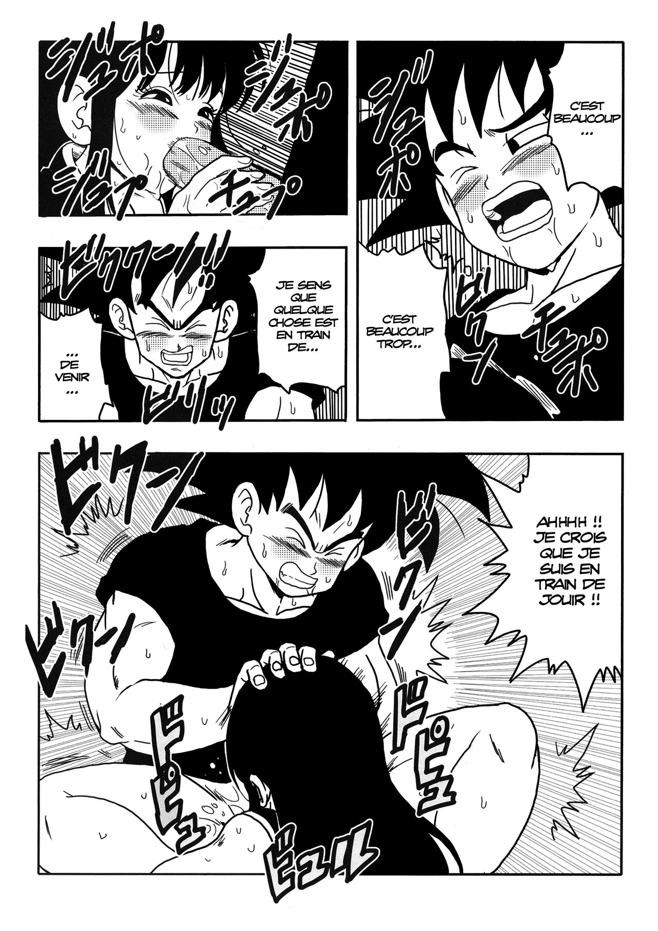 [Monkees (YoungJiJii)] Chichi to Goku | Chichi et Goku (Dragon Ball) [French] 27eme image