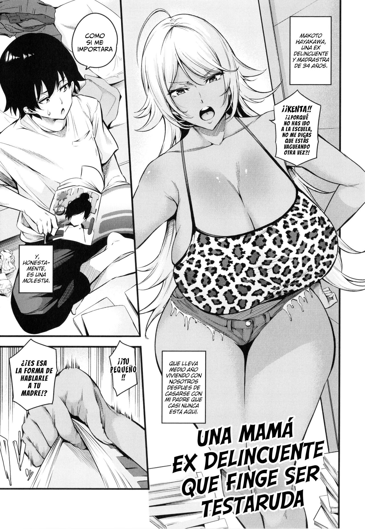 [Nasipasuta] Kōha Kidori no Moto Yan Mama | Una Mamá Ex Delincuente Que Finge Ser Testaruda (Mesutoiro) [Spanish] [Lo Hago por Diversión] première image