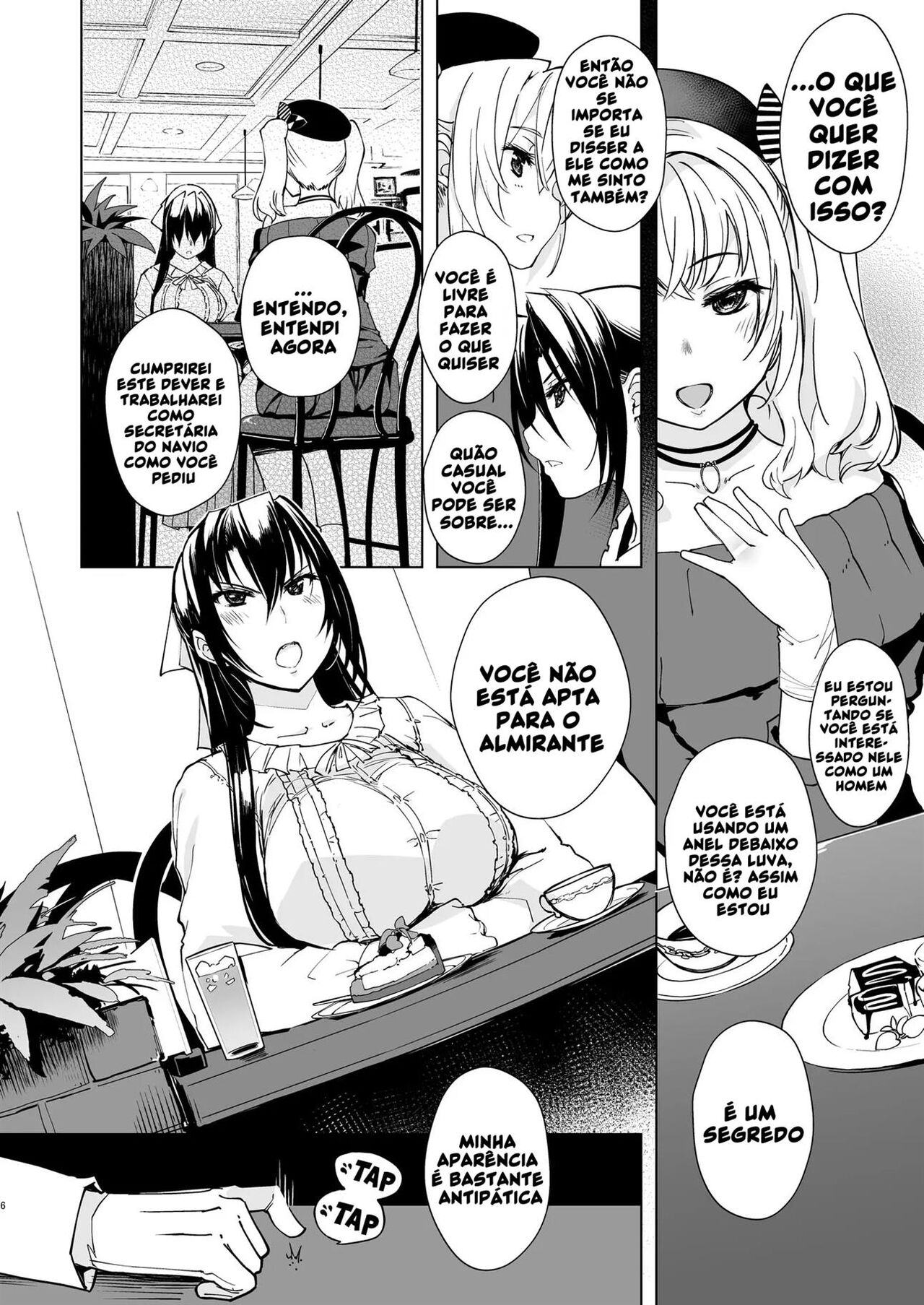 [Xration (mil)] Hishokan Kashima no Houkokusho 3 | Report of the Secretary Kashima 3 (Kantai Collection -KanColle-) [Portuguese-BR] Bildnummer 5