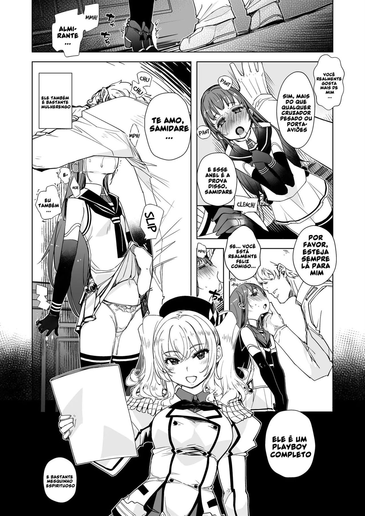 [Xration (mil)] Hishokan Kashima no Houkokusho 3 | Report of the Secretary Kashima 3 (Kantai Collection -KanColle-) [Portuguese-BR] Bildnummer 7