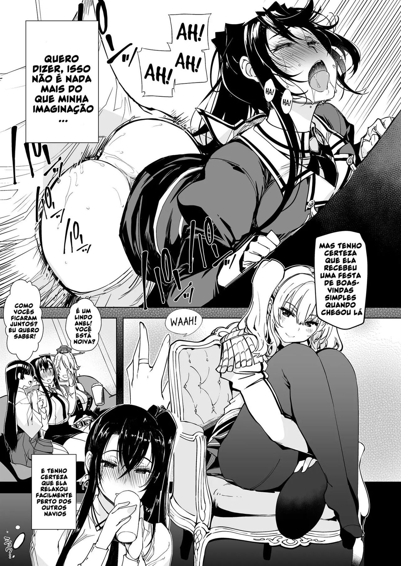 [Xration (mil)] Hishokan Kashima no Houkokusho 3 | Report of the Secretary Kashima 3 (Kantai Collection -KanColle-) [Portuguese-BR] Bildnummer 22