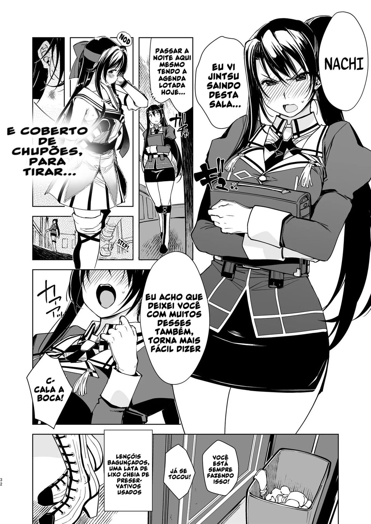 [Xration (mil)] Hishokan Kashima no Houkokusho 3 | Report of the Secretary Kashima 3 (Kantai Collection -KanColle-) [Portuguese-BR] Bildnummer 31