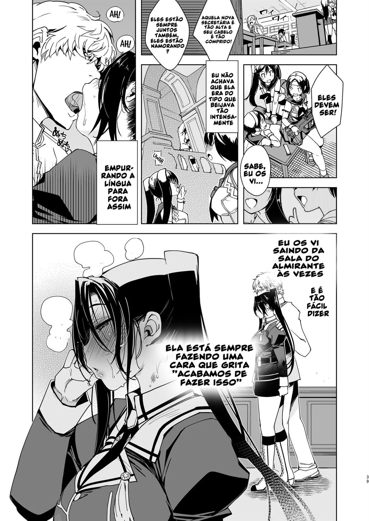 [Xration (mil)] Hishokan Kashima no Houkokusho 3 | Report of the Secretary Kashima 3 (Kantai Collection -KanColle-) [Portuguese-BR] Bildnummer 38