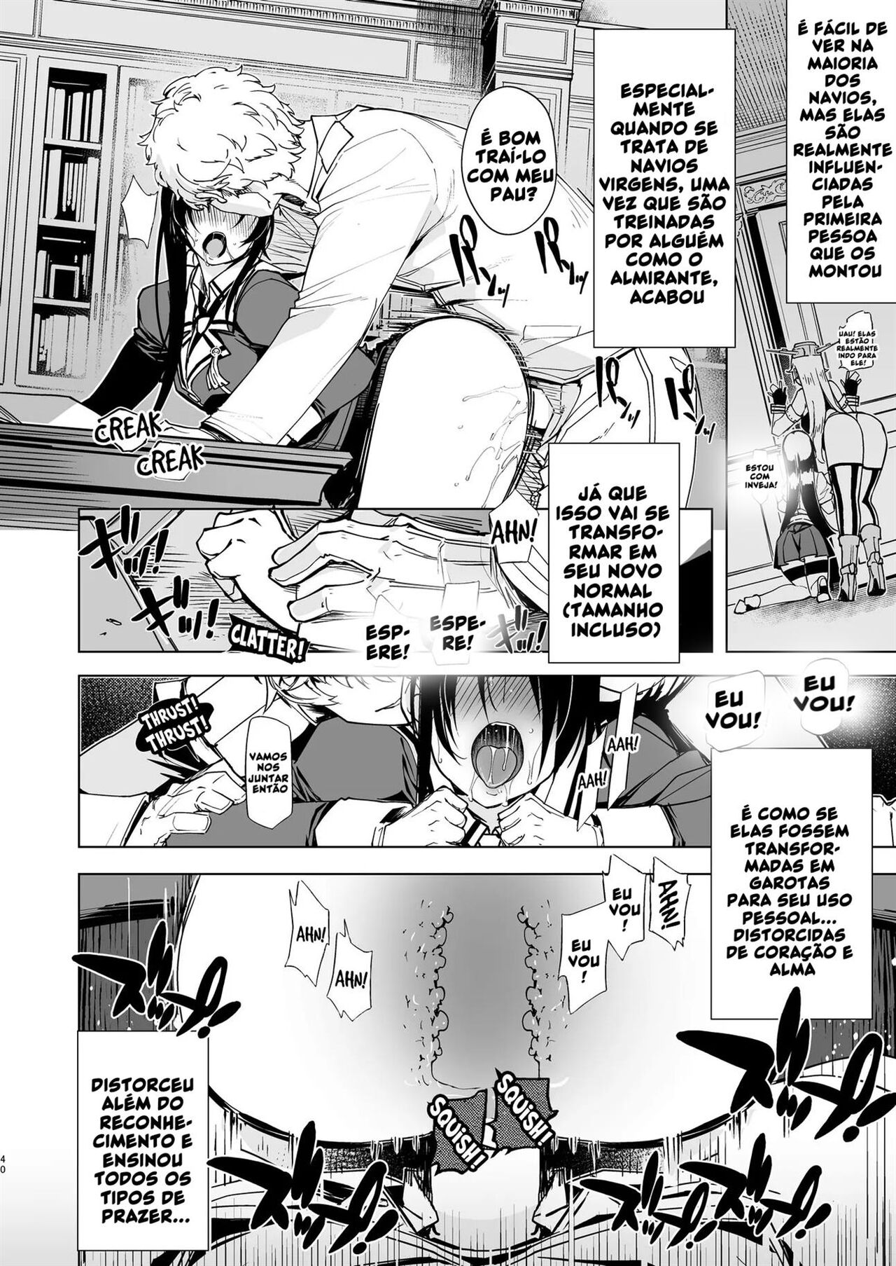 [Xration (mil)] Hishokan Kashima no Houkokusho 3 | Report of the Secretary Kashima 3 (Kantai Collection -KanColle-) [Portuguese-BR] Bildnummer 39