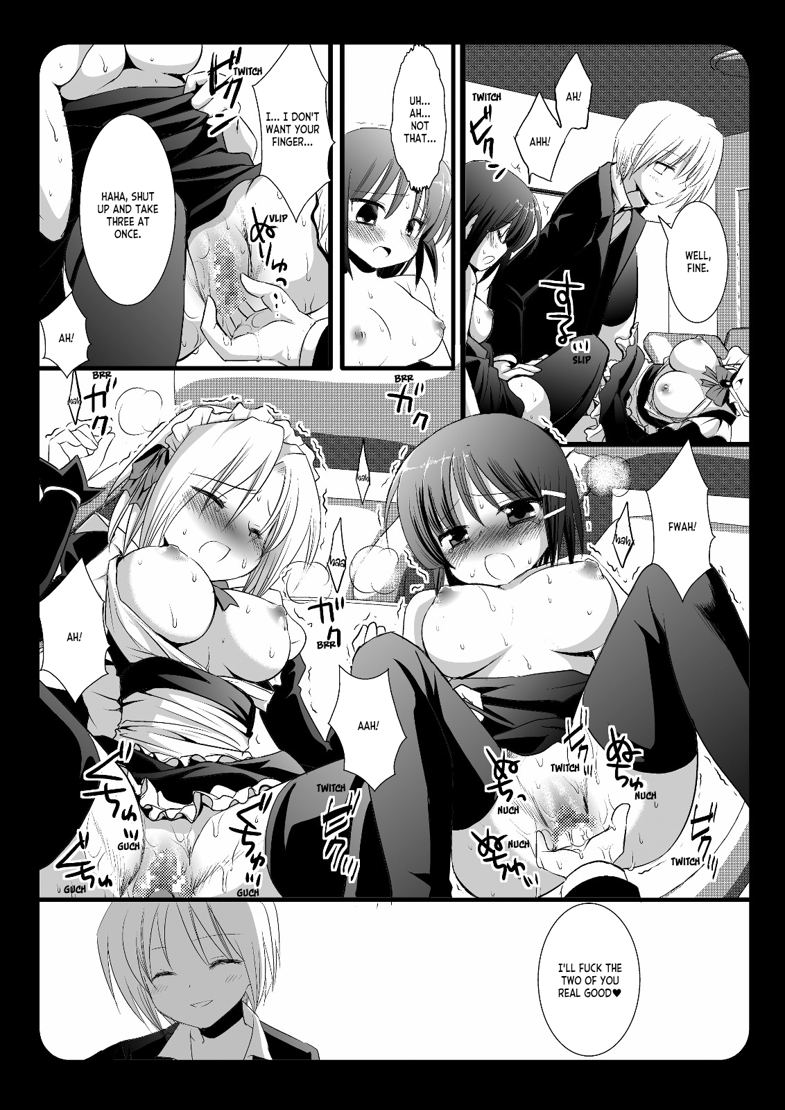(C74) [Nagiyamasugi (Nagiyama)] Sakuya to Haru-san no Yabou | Sakuya and Haru-san's Ambition + Hinagiku (Hayate no Gotoku!) [English] [ianuela] numero di immagine  11