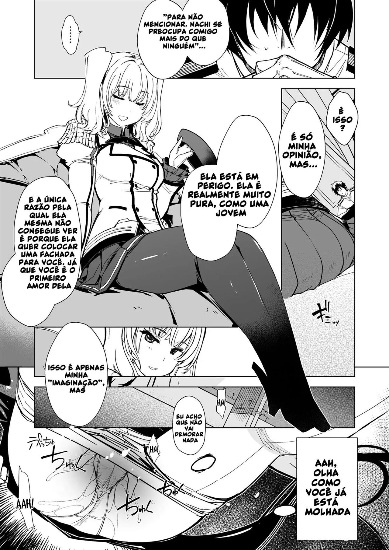 [Xration (mil)] Hishokan Kashima no Houkokusho 3 (Kantai Collection -KanColle-) [Portuguese-BR] [hentaikai.com] [Digital] изображение № 18