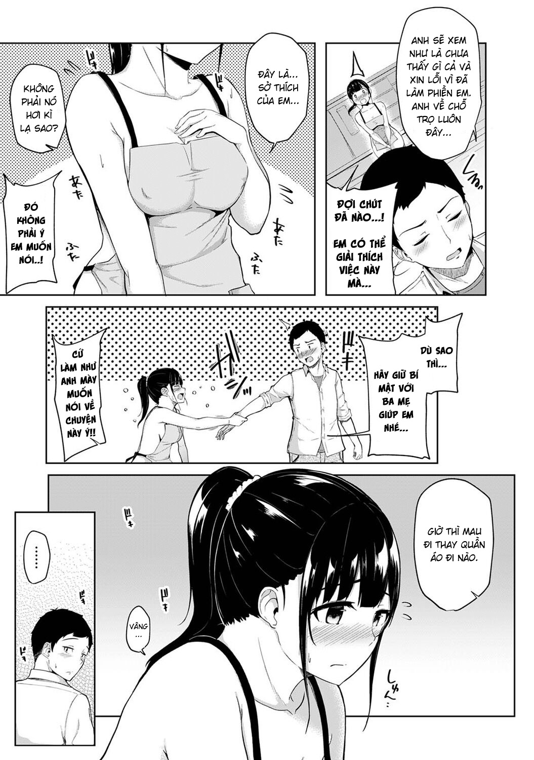 [Yuna] Asa Okitara Imouto ga Hadaka Apron Sugata datta node Hamete Mita | I Woke Up to my Naked Apron Sister and Tried Fucking Her Ch. 1 [Vietnamese] numero di immagine  3