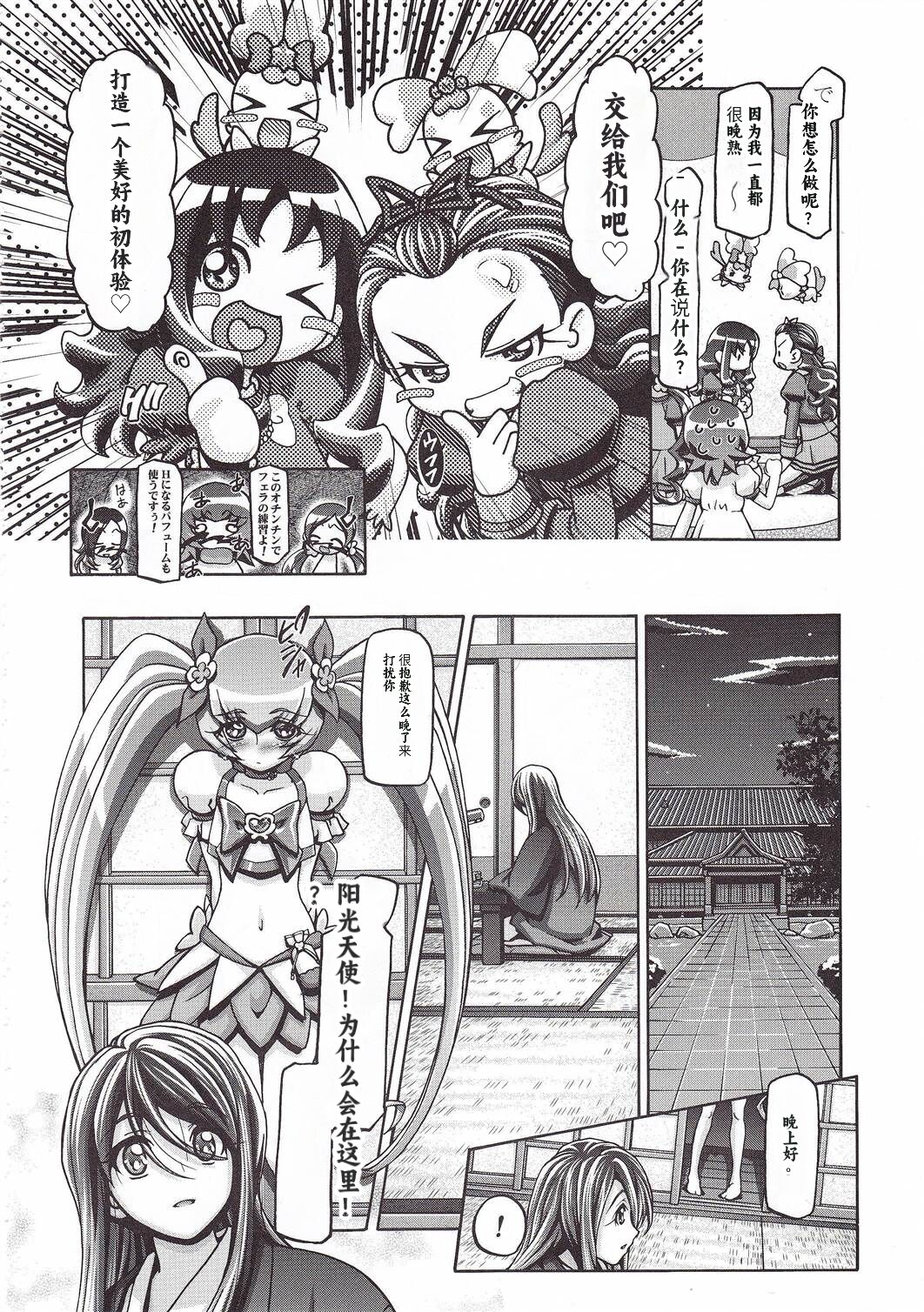 (C79) [Gambler Club (Kousaka Jun)] Myodouinge no Katei no Jijou (Heartcatch Precure!) [Chinese] [个人团子翻译] numero di immagine  9