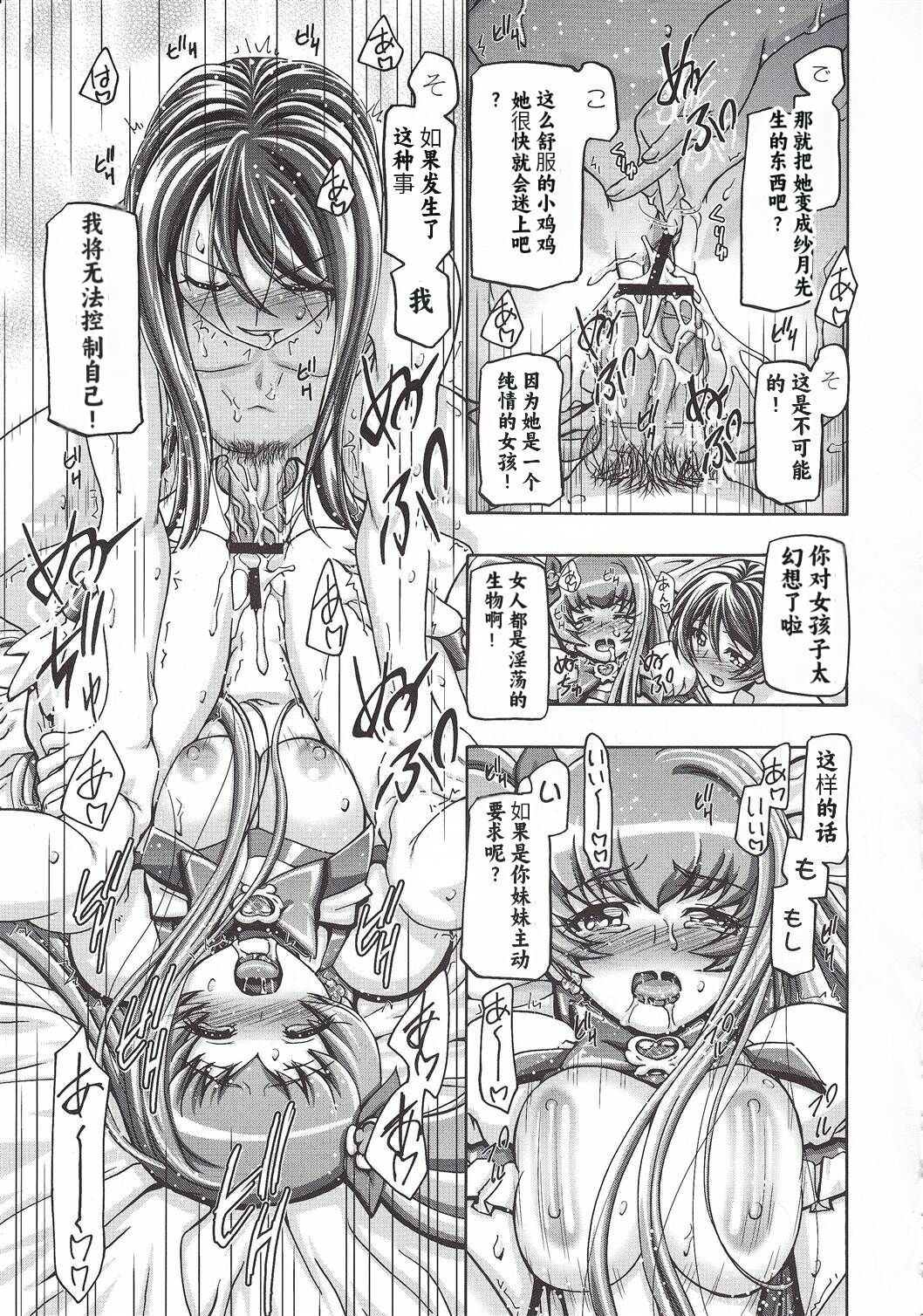 (C79) [Gambler Club (Kousaka Jun)] Myodouinge no Katei no Jijou (Heartcatch Precure!) [Chinese] [个人团子翻译] numero di immagine  34