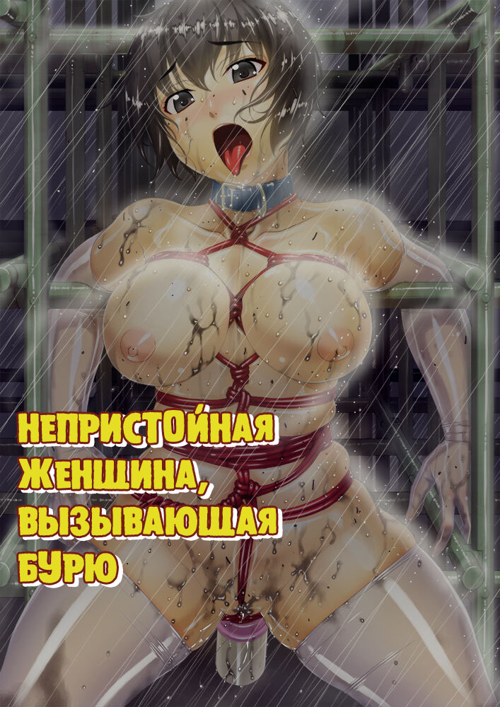 [Tairikukan Dandoudan Dan (Sakura Romako)] Arashi o Yobu Onna [Russian] [Digital] 画像番号 1