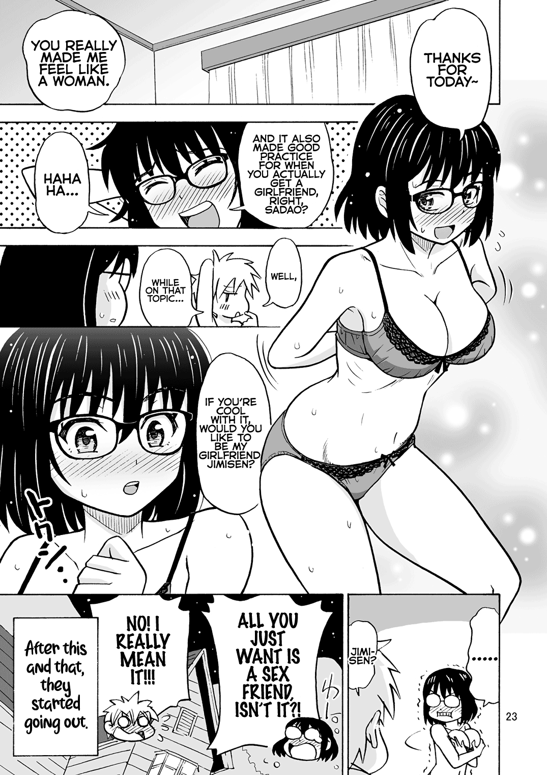 [Yoshida Gorou Shoukai (Yoshida Gorou)] Jimi Danshi TS shita Kekka... | Guy Jimi Swapped Genders... [English] [MMAG Translations] [Digital] изображение № 24