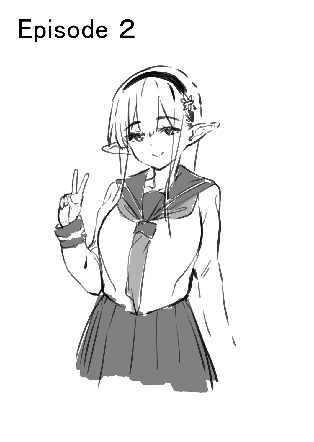 [Kawakami Masaki] Futanari no Elf Descensored (ongoing) 画像番号 11