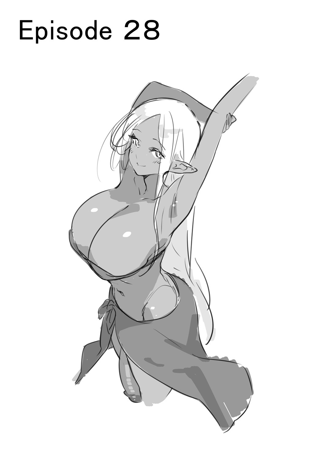 [Kawakami Masaki] Futanari no Elf Descensored (ongoing) 画像番号 185