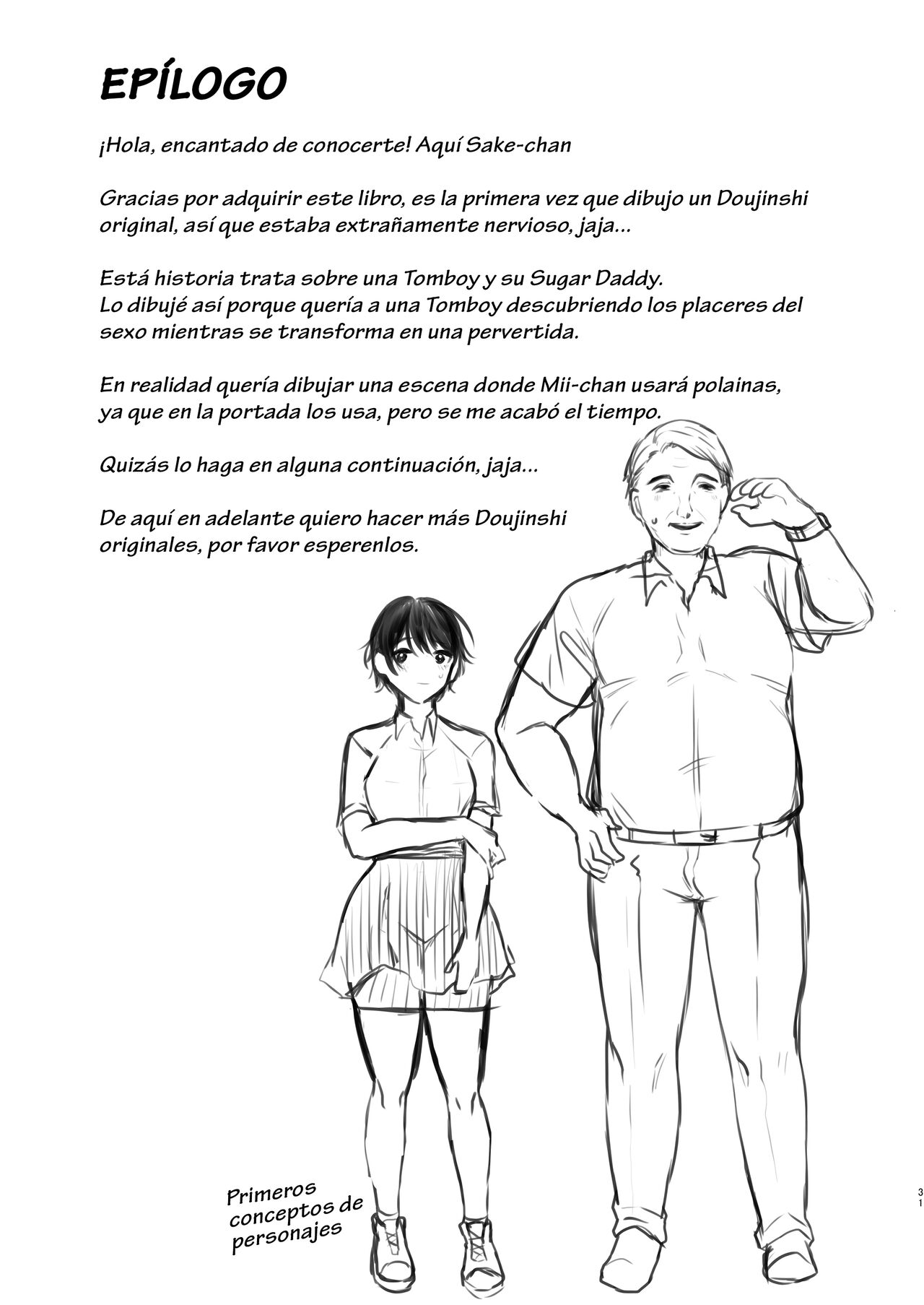 [Saketoba! (Sake-chan)] Boyish JK Papakatsu ni Ochiru | La Juvenil Colegiala que fue Corrompida por un Sugar Daddy [Spanish] [NekoCreme] [Digital] изображение № 30