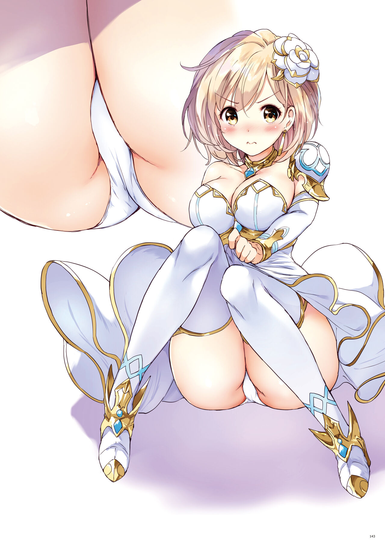 (C95) [Kurimomo (Tsukako)] Djeeta-chan no Renai Battle na Hibi Soushuuhen (Granblue Fantasy) [Digital] изображение № 142