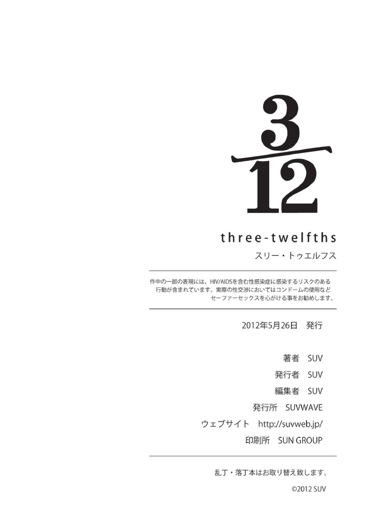 [SUVWAVE (SUV)] 3/12 three-twelfths [Spanish] 画像番号 55