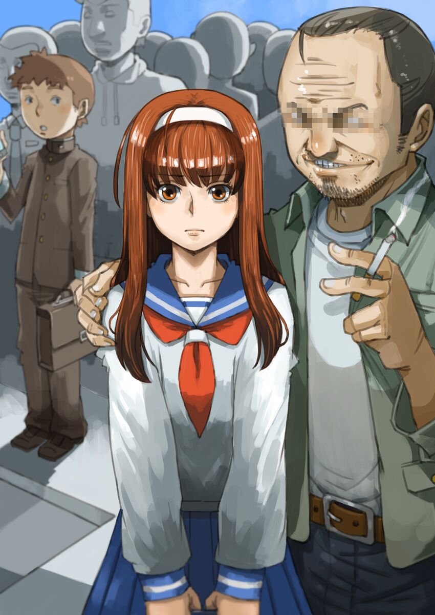 [nas-pal-las] JK Dompapour Seifuku Ribbon 2eme image