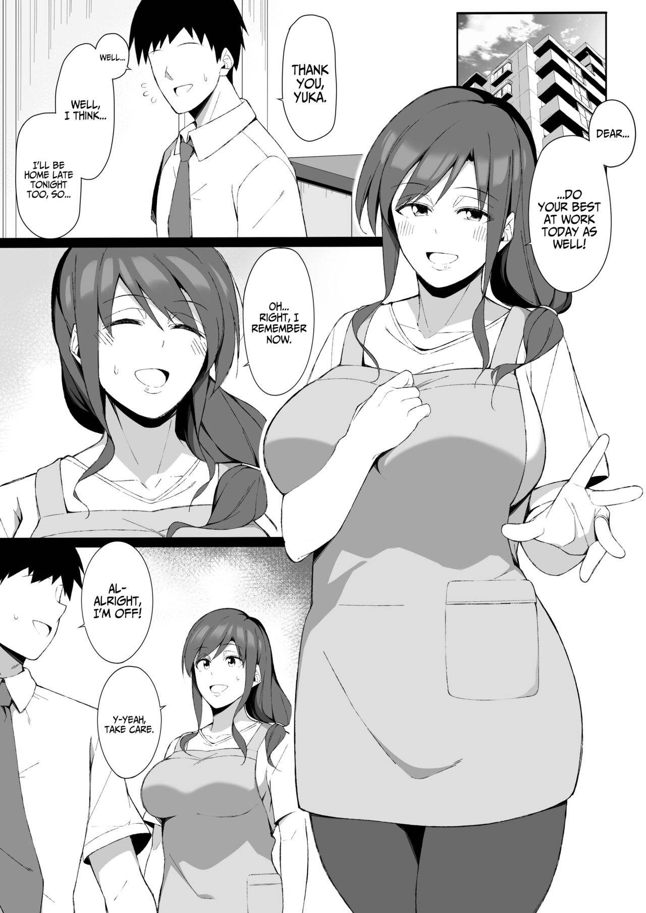 [Namahamu Sando] Osu ni Ochiru Seiso Hitozuma + Extra | Degeneracy of a Neat Housewife for a Man [English] [DKKMD Translations] 图片编号 2