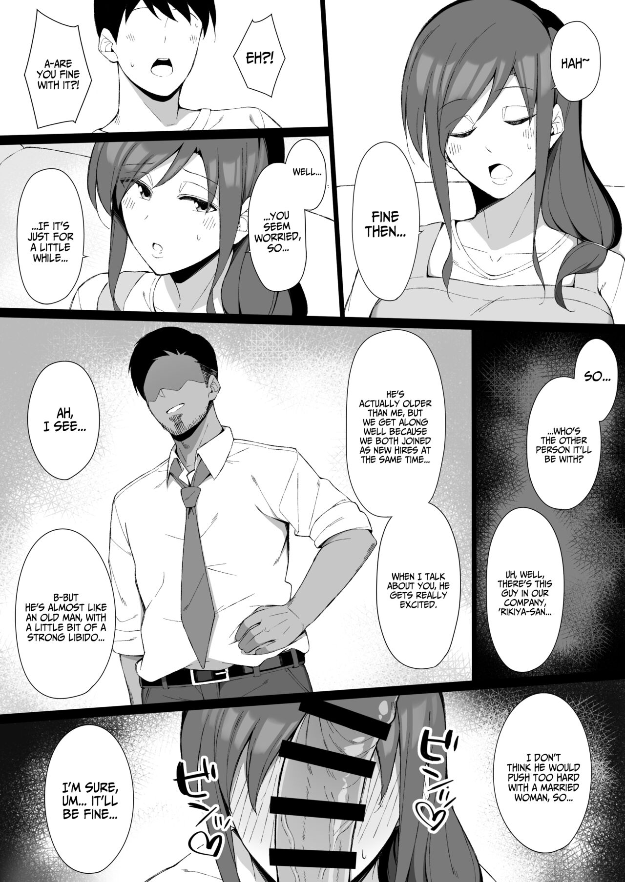 [Namahamu Sando] Osu ni Ochiru Seiso Hitozuma + Extra | Degeneracy of a Neat Housewife for a Man [English] [DKKMD Translations] 图片编号 6