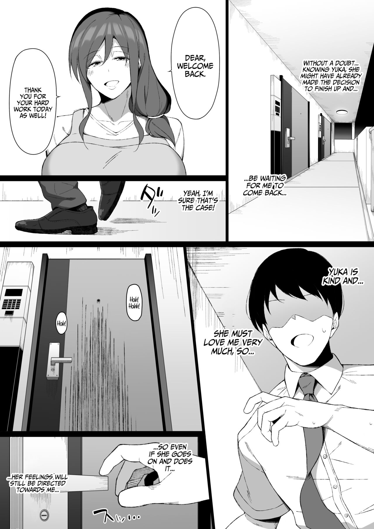[Namahamu Sando] Osu ni Ochiru Seiso Hitozuma + Extra | Degeneracy of a Neat Housewife for a Man [English] [DKKMD Translations] 图片编号 18
