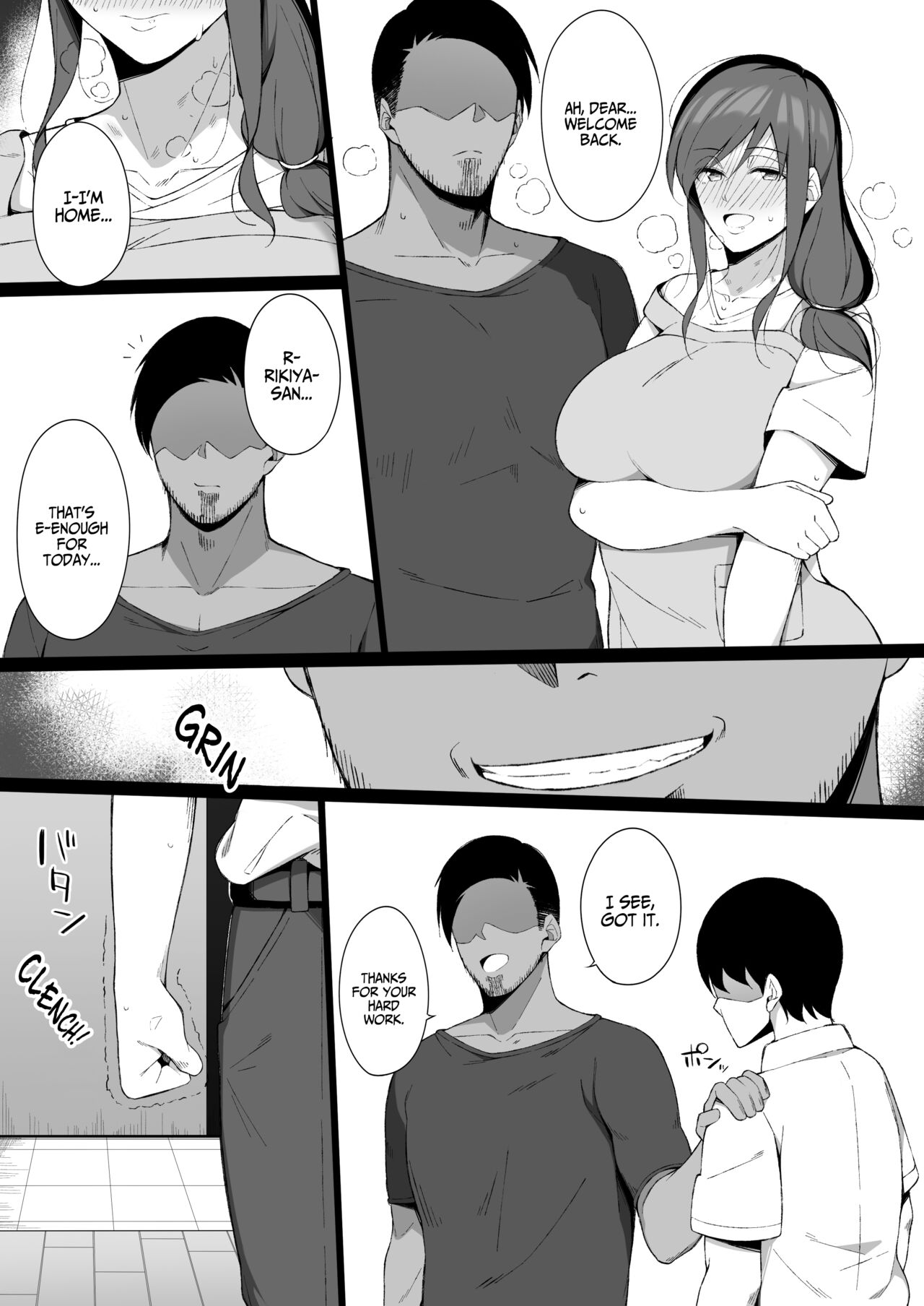 [Namahamu Sando] Osu ni Ochiru Seiso Hitozuma + Extra | Degeneracy of a Neat Housewife for a Man [English] [DKKMD Translations] 图片编号 21