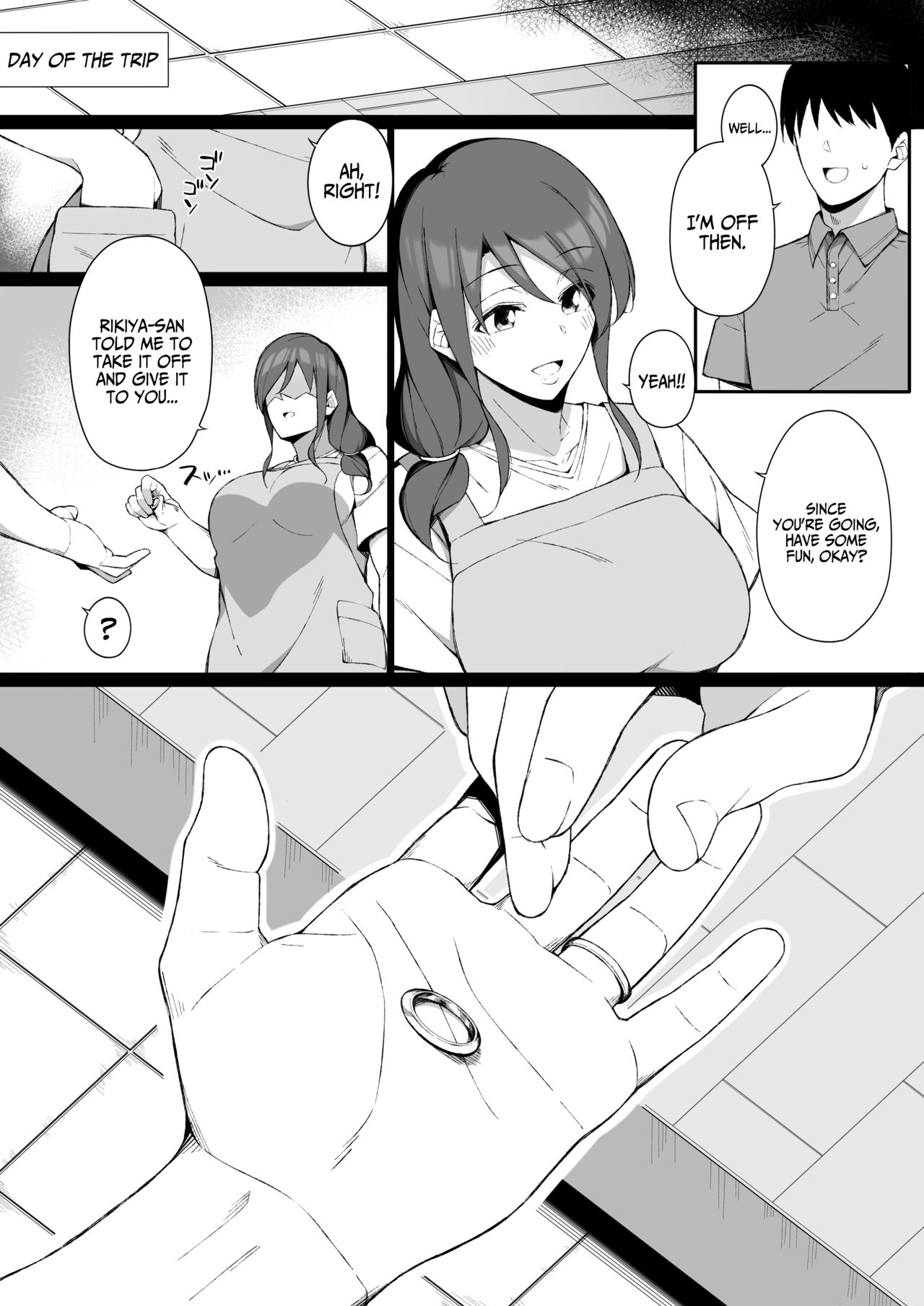 [Namahamu Sando] Osu ni Ochiru Seiso Hitozuma + Extra | Degeneracy of a Neat Housewife for a Man [English] [DKKMD Translations] 图片编号 30