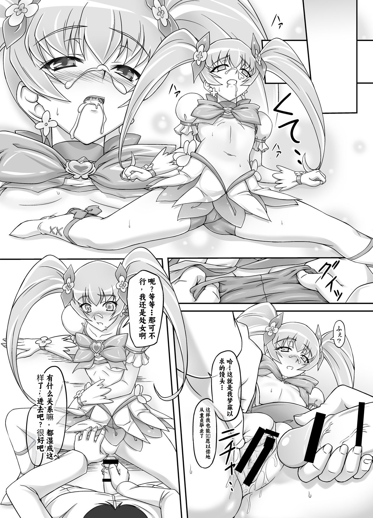 [Ishikari Shake Nabe Doukoukai (Takahirou Ringu)] Mou Muri... (Heartcatch Precure!)[Chinese] [个人团子翻译] 画像番号 11