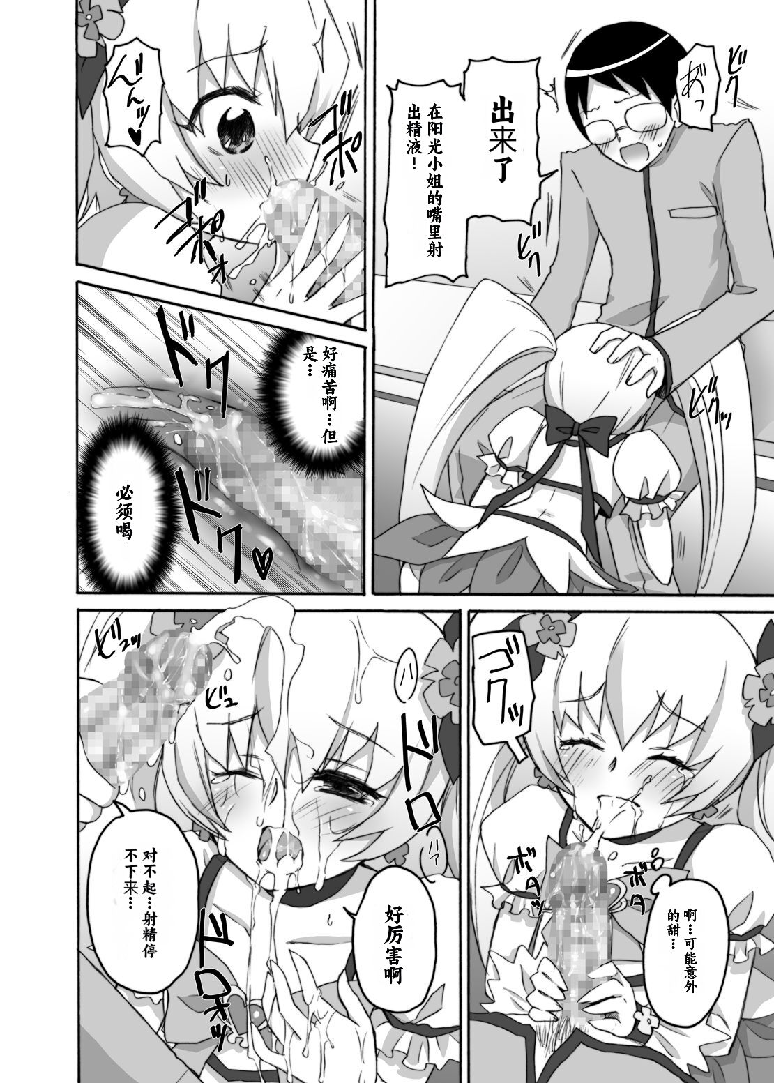 [Ningen Modoki] Kyoudake Kanojo Sunshine (Heartcatch Precure!)[Chinese] [个人团子翻译] numero di immagine  13