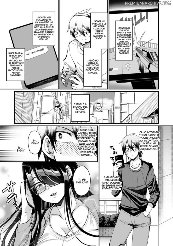 [Nishida Megane] Nikushoku Off-kai Tsuma | La Moglie e il Raduno Carnivoro (COMIC Shigekiteki SQUIRT!! Vol. 27) [Italian] [Digital] image number 5