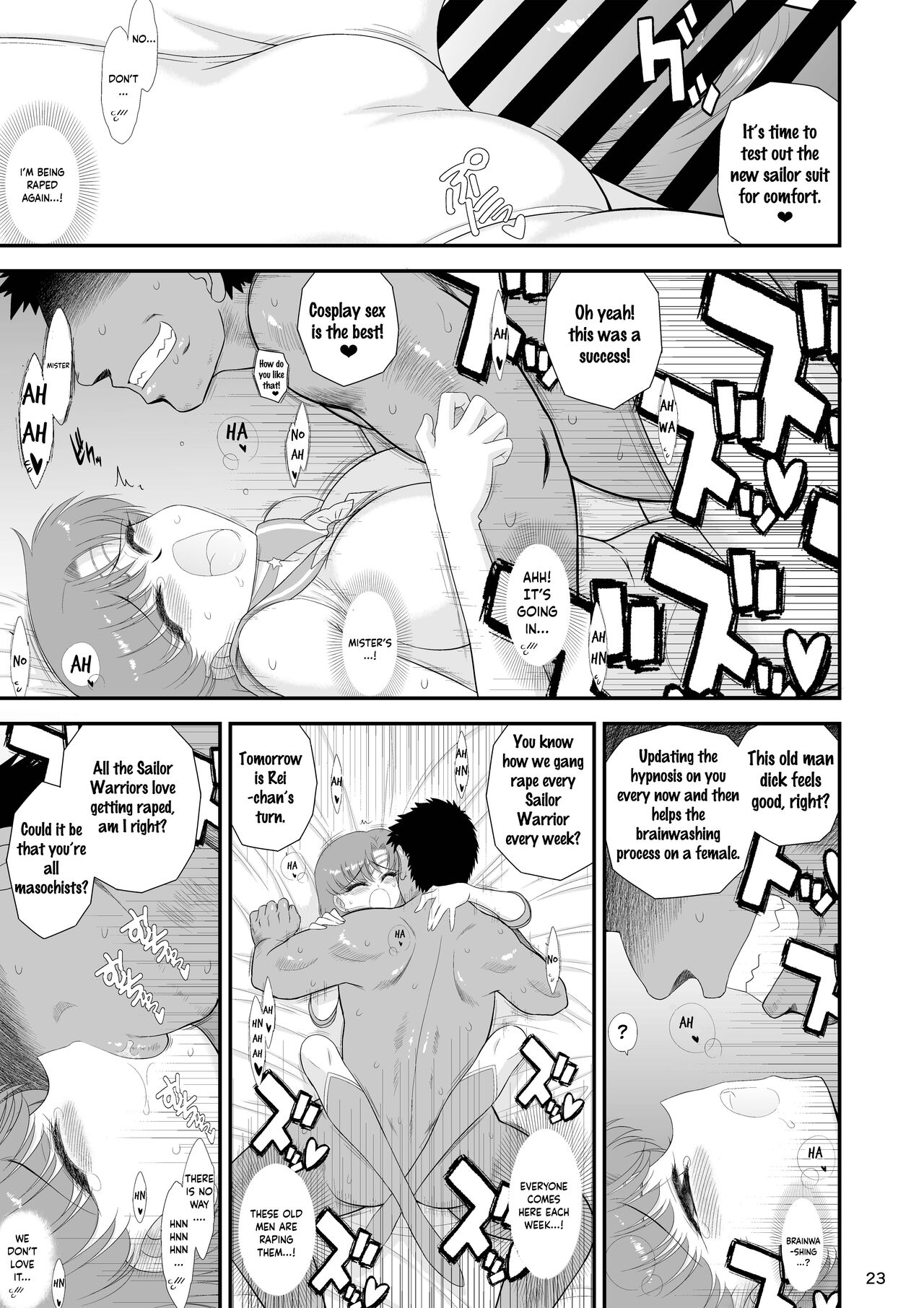 (C102) [BLACK DOG (Kuroinu Juu)] Saimin Ochi nante Mousou desu 2 | Hypnotism is Just Make-Believe 2 (Bishoujo Senshi Sailor Moon) [English] [PHILO] 图片编号 22