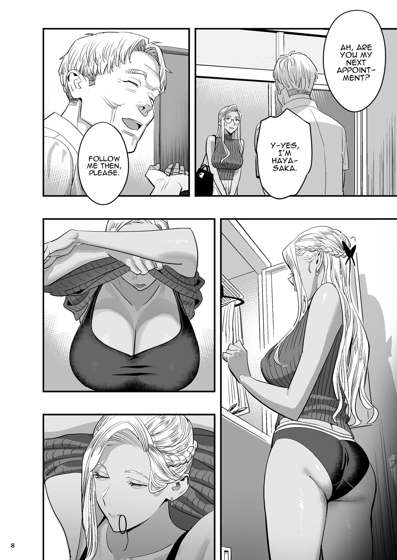 [Hito no Fundoshi (Yukiyoshi Mamizu)] Watashi ga Sakini Sukidatta no ni Seitai. | But I Liked Her First Chiropractor. [English] [Darg777 Translations] [Digital] image number 7