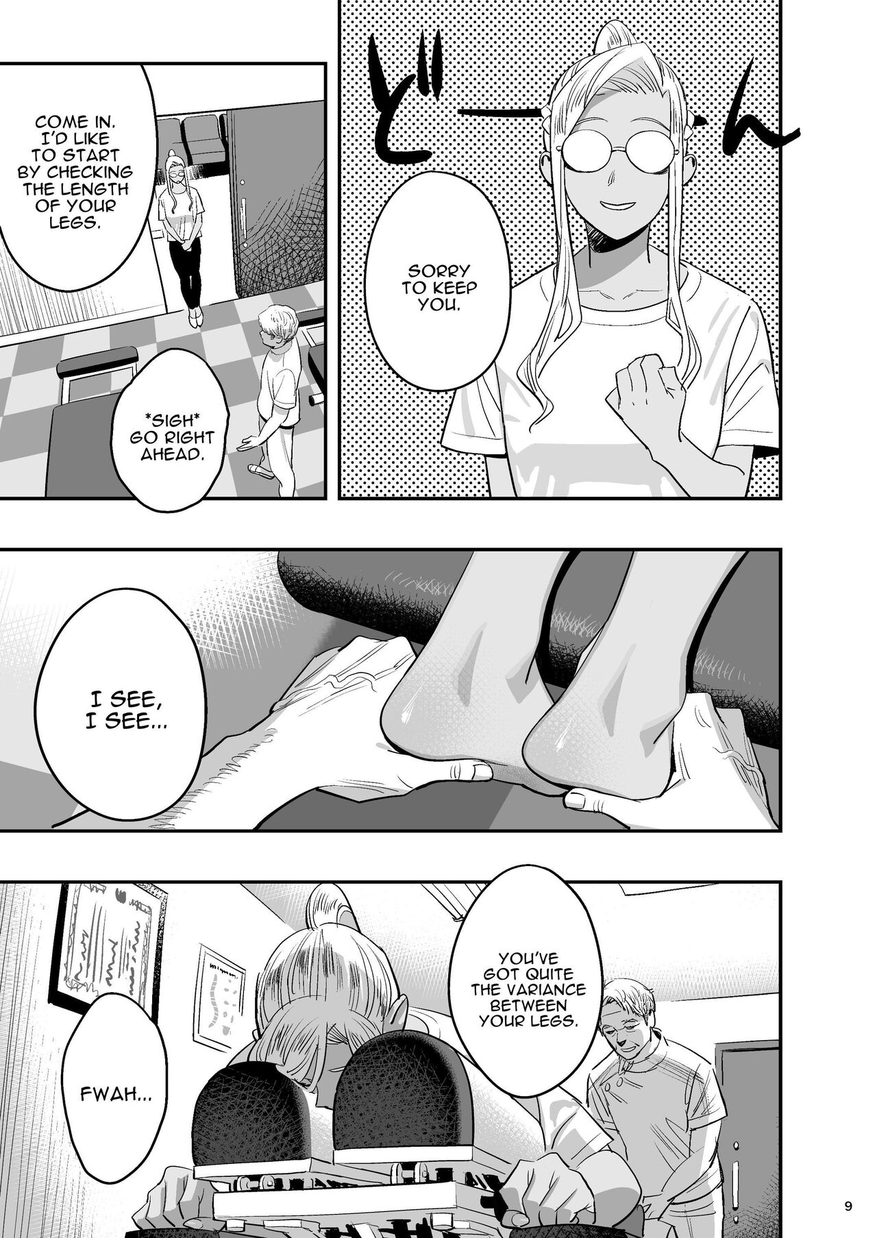 [Hito no Fundoshi (Yukiyoshi Mamizu)] Watashi ga Sakini Sukidatta no ni Seitai. | But I Liked Her First Chiropractor. [English] [Darg777 Translations] [Digital] image number 8