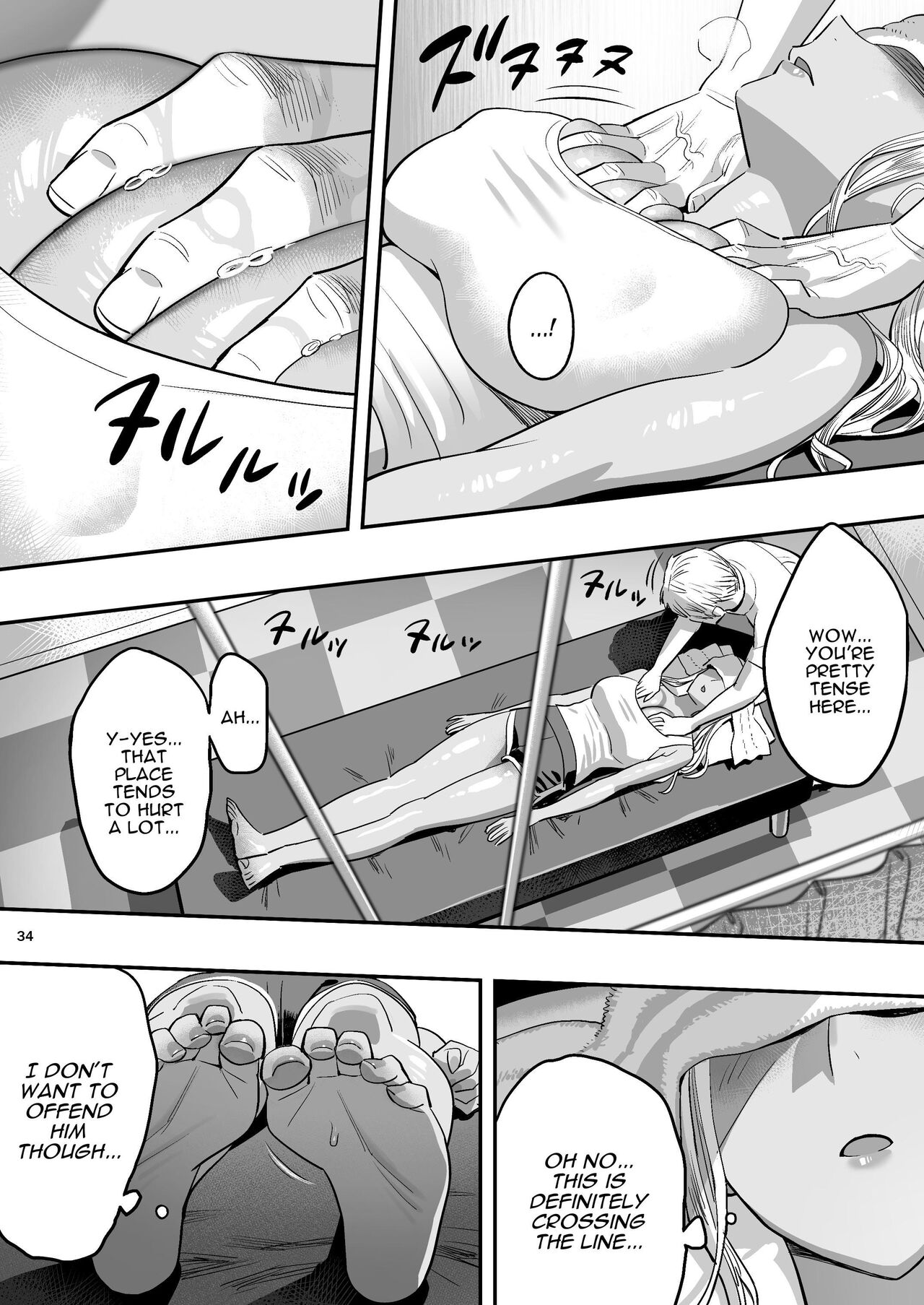 [Hito no Fundoshi (Yukiyoshi Mamizu)] Watashi ga Sakini Sukidatta no ni Seitai. | But I Liked Her First Chiropractor. [English] [Darg777 Translations] [Digital] Bildnummer 33