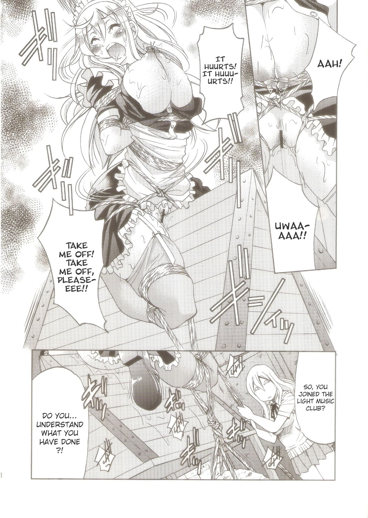 (C81) [Ponyfarm (Inoue Yoshihisa)] Pony-on!!!!!! ~Machi ni Sumi-re Yatte Kita (Jou) (K-ON!) [English] [CrowKarasu] image number 7