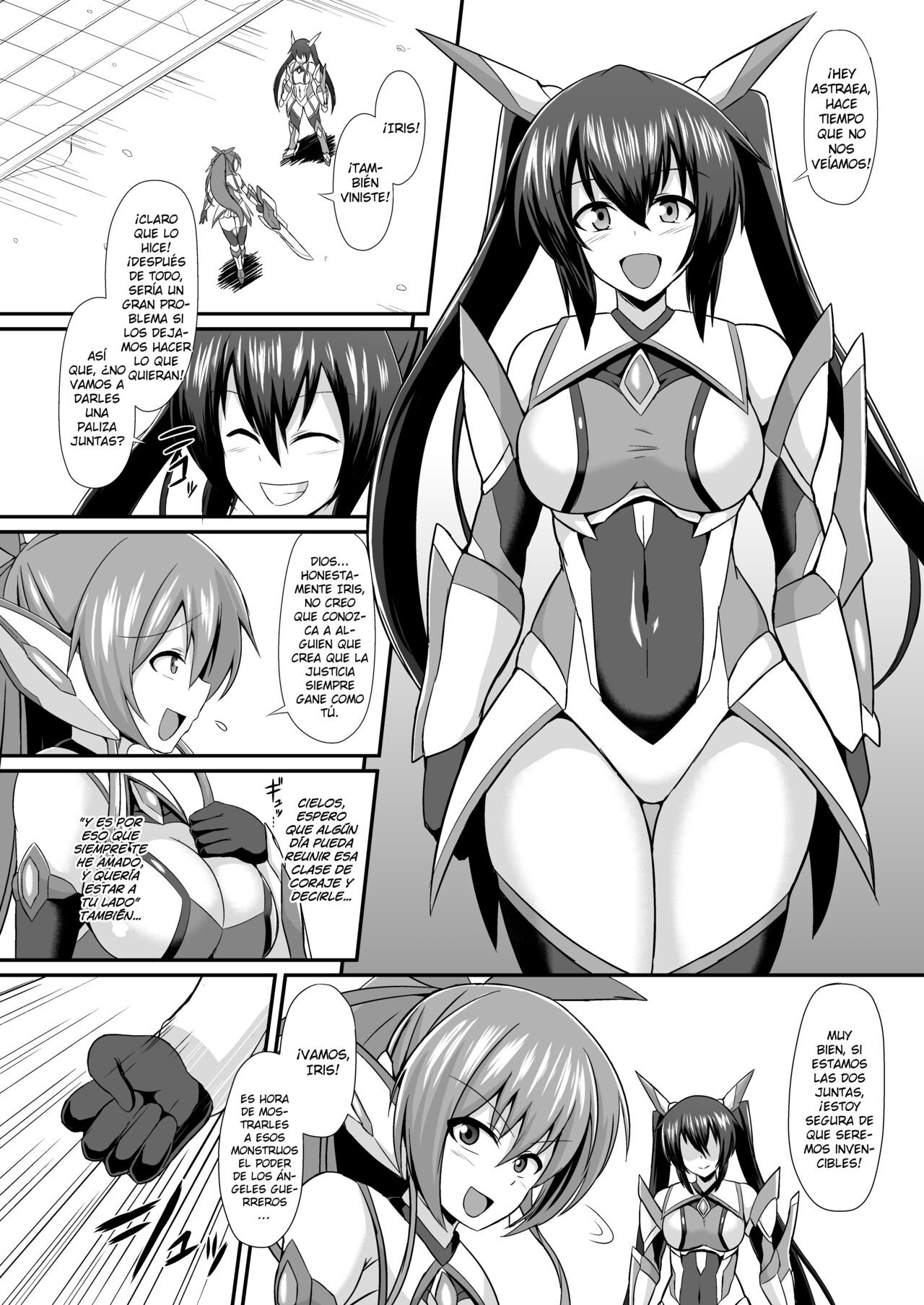 [Ikameshi Shokudou (Ikameshi)] Ángel guerrero Iris -Libro completo- (en curso) [Spanish] [Hellsing Scans] [Digital] 이미지 번호 32