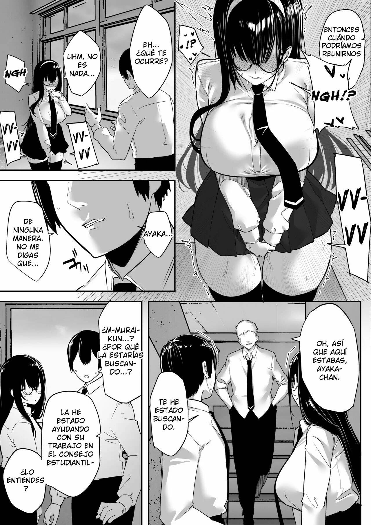 [Ofuton de Suyaa (Mitsudoue)] Kiyowa na Kanojo wa Nagasare Netorare [Spanish] imagen número 52