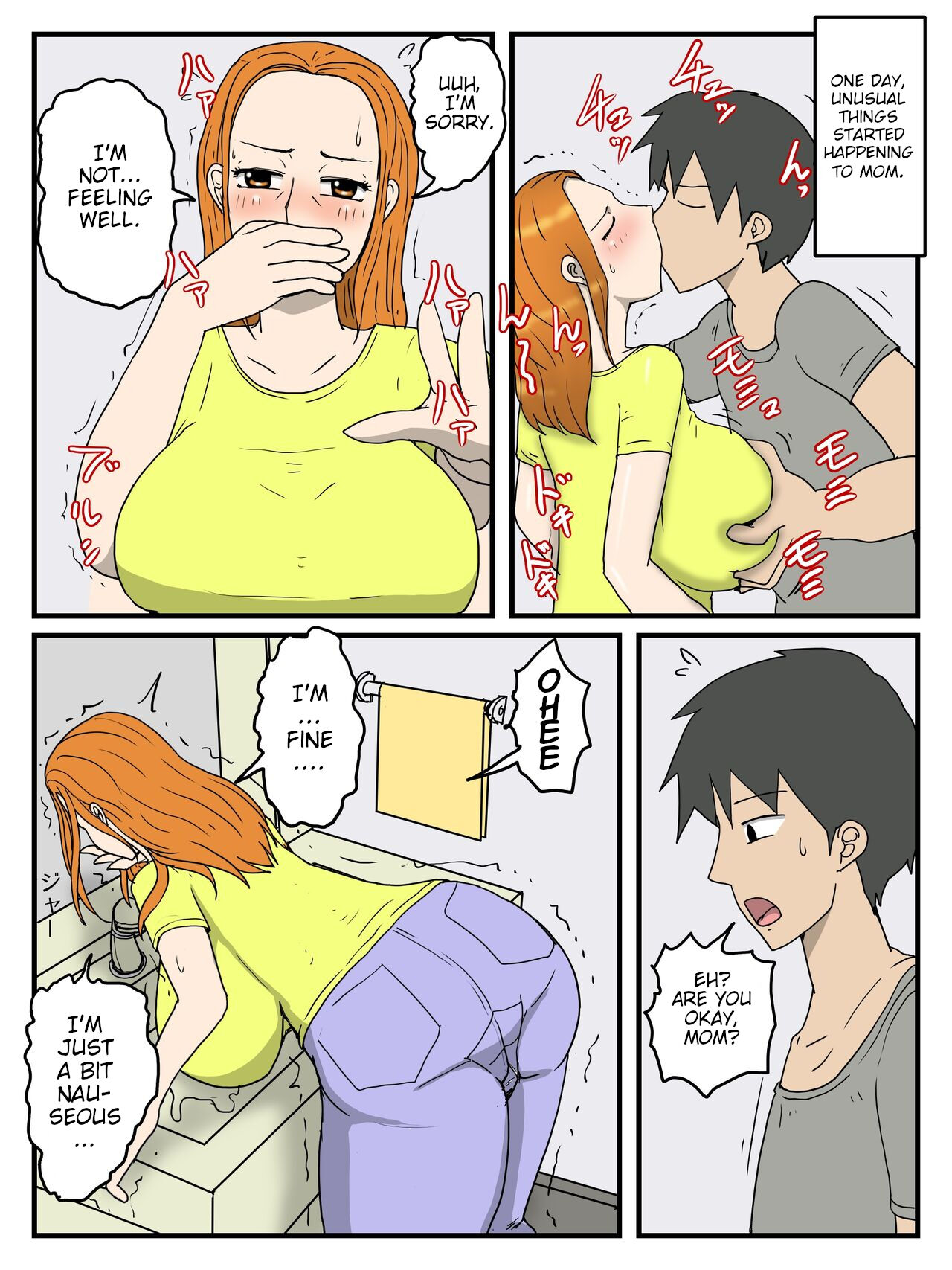 [poteto-chips] Ore no Onaho wa Ninshin shita Okaa-san image number 9