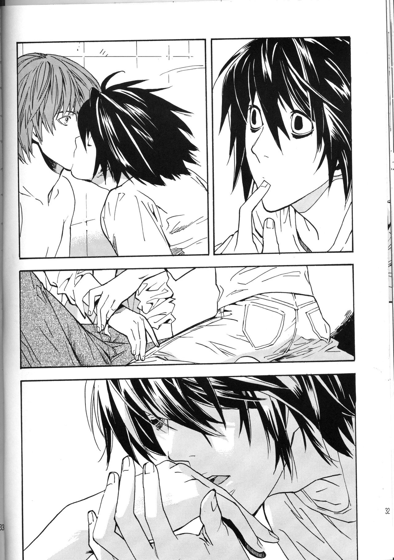 (DEATH NOTE L×Light) [BarukasuREC] Dead Stock [chinese] image number 32