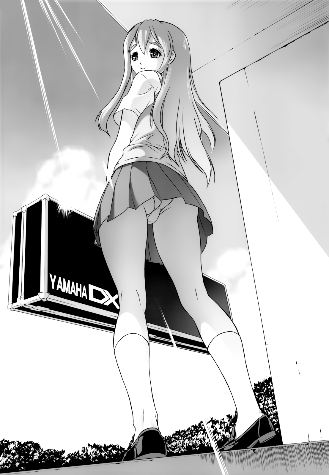 (C78) [Hellabunna (Iruma kamiri)] Mio-Mugi Train Molestation | MIO-MUGi Densya Chikan (K-ON!) [Textless] numero di immagine  57