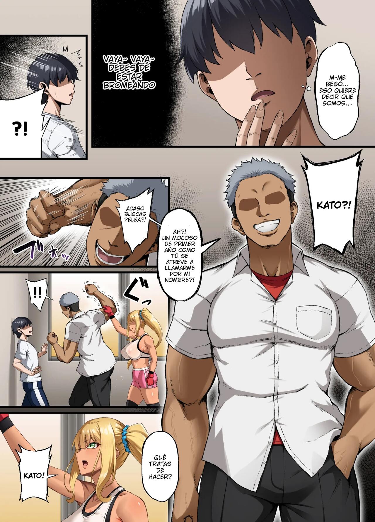 [Small Marron (Asakura Kukuri)] Haiboku. ～Boku no Aya-nee ga Ochiru made～[Spanish] [P7Neko] numero di immagine  3