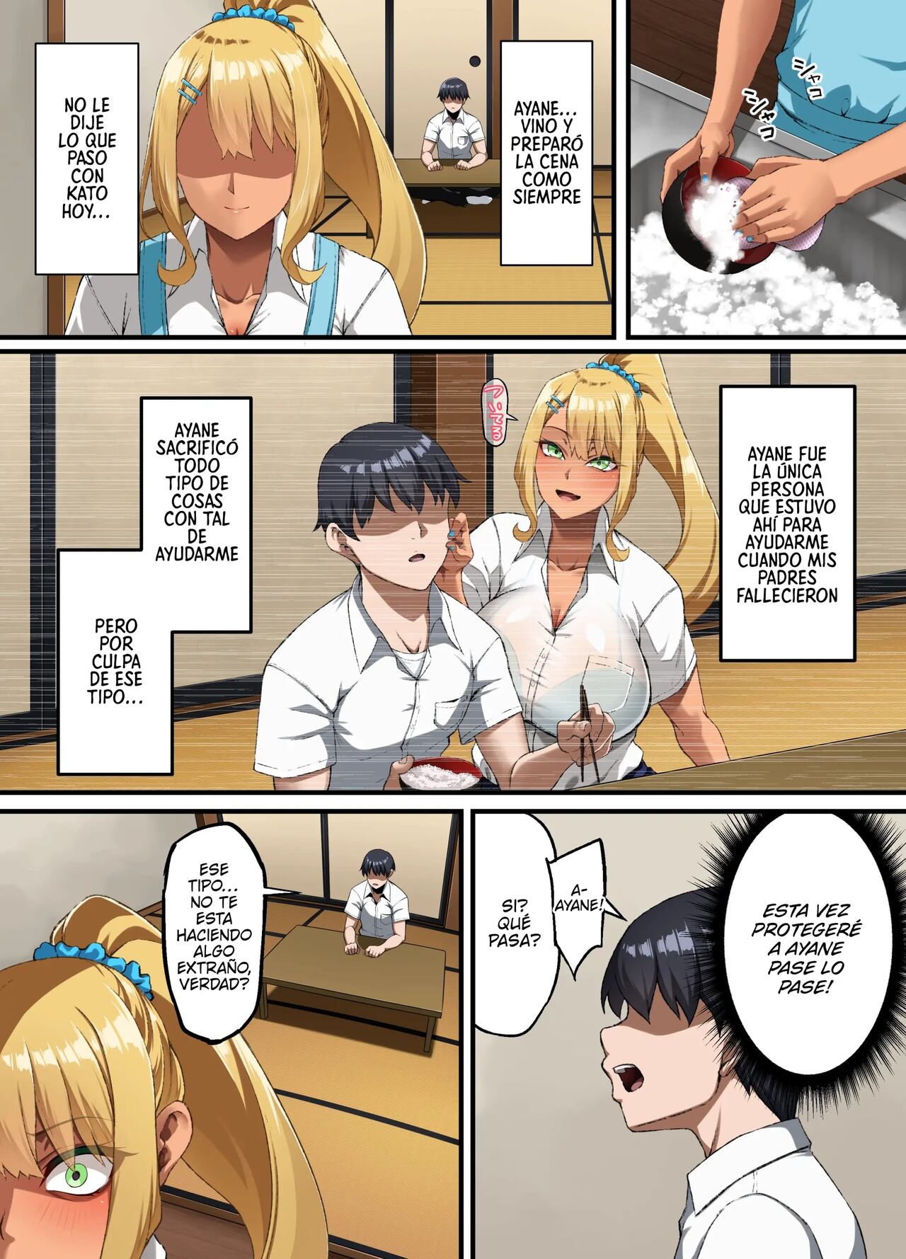 [Small Marron (Asakura Kukuri)] Haiboku. ～Boku no Aya-nee ga Ochiru made～[Spanish] [P7Neko] numero di immagine  19