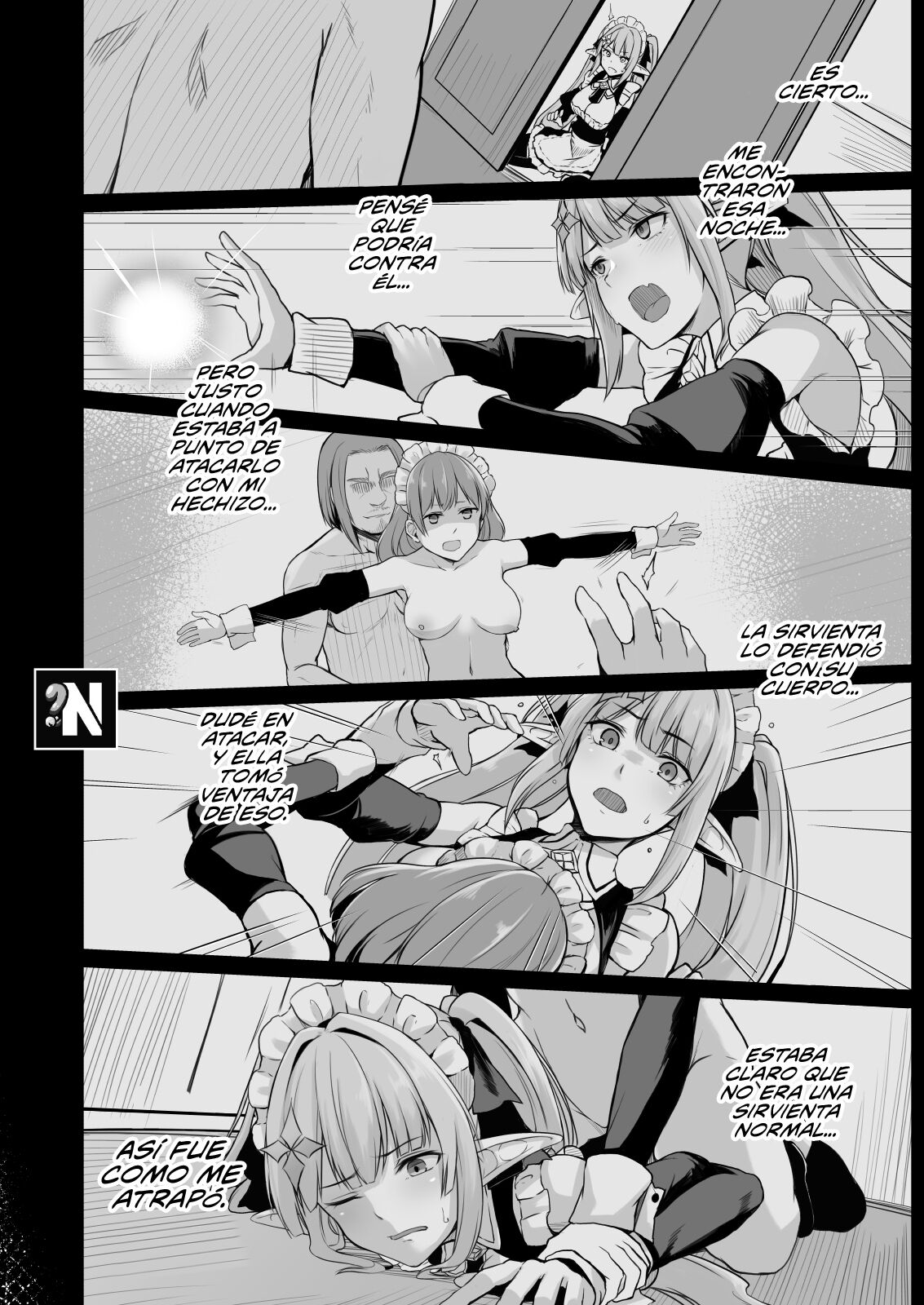[ZIGZAG (Hirno)] ELFIN QUEST #Maid Saimin Ryoujoku Hen [Spanish] [NekoCreme] [Digital] image number 13