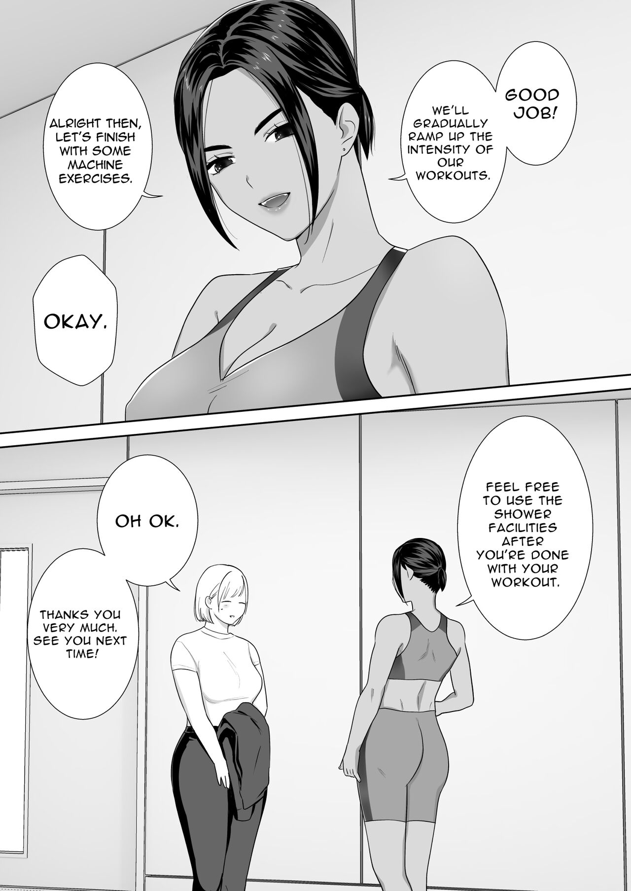 [Ikinariya (Ikinari)] Futanari x Fitness! [English] [RWfuta] [Digital] numero di immagine  14